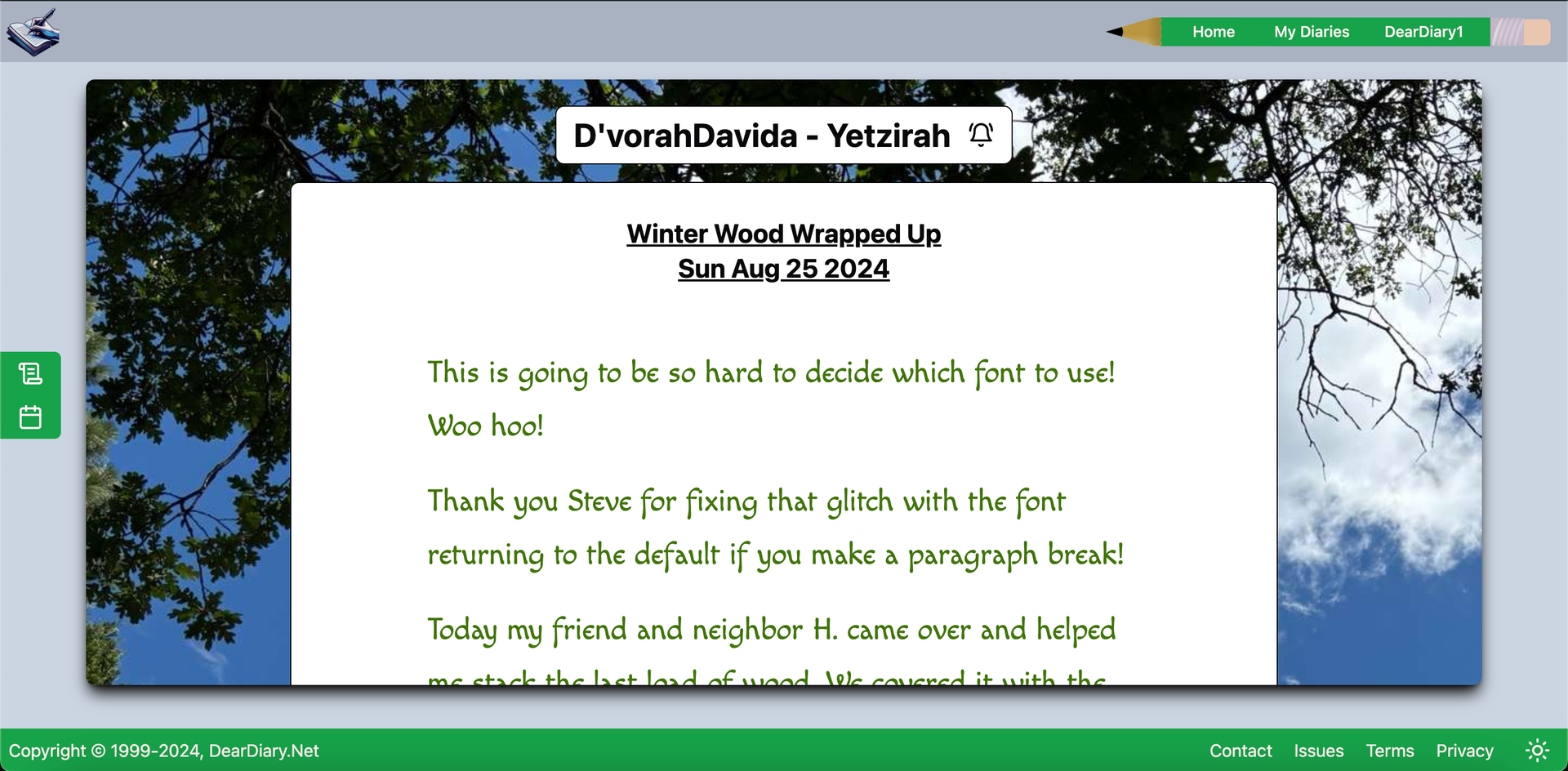Dvorahs Page